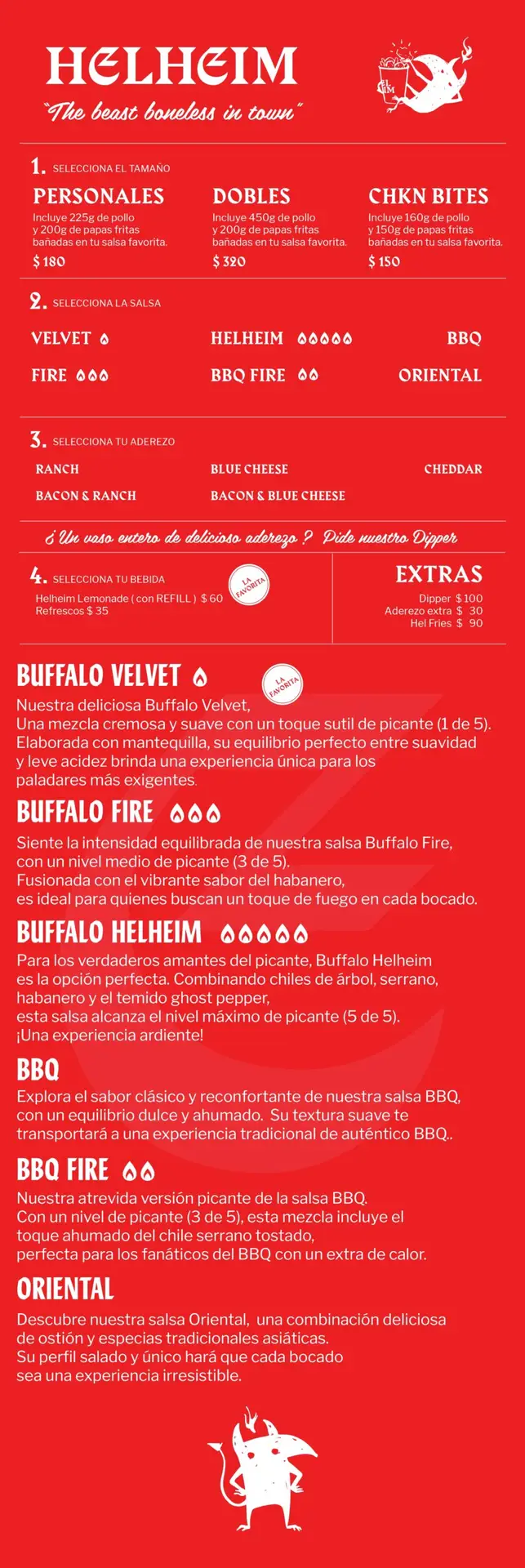 HELHEIM MENU